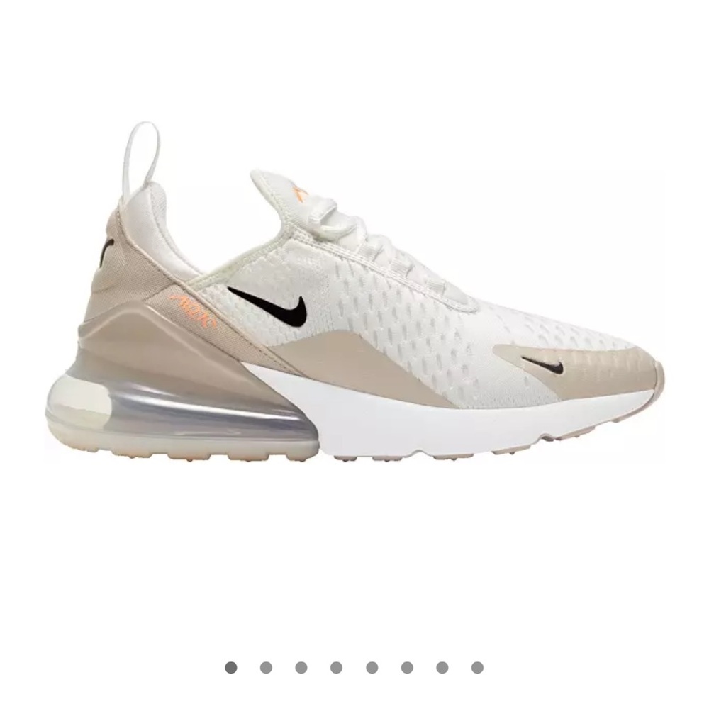 Nike Air Max 270, White, Beige
